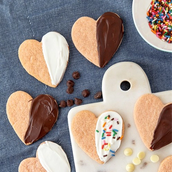 Butter Heart Cookies